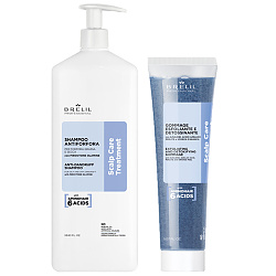 Комплект шампоан и скраб Brelil Scalp Care Anti-Dandruff 1000/150ml Комплект шампоан и скраб Brelil Scalp Care Anti-Dandruff 1000/150ml