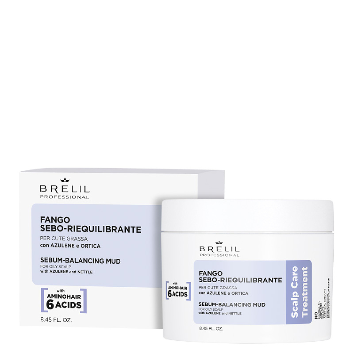 Себорегулираща грижа за мазен скалп Brelil Scalp Care Sebum-Balancing Mud 250ml Себорегулираща грижа за мазен скалп Brelil Scalp Care Sebum-Balancing Mud 250ml