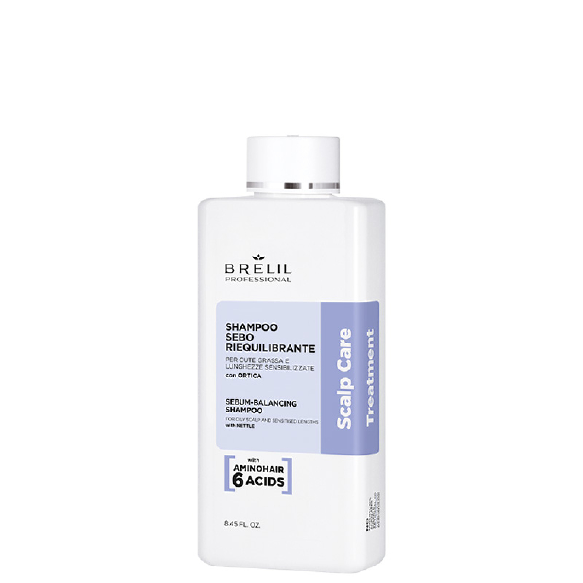 Себорегулиращ шампоан за мазни корени и сухи краища Brelil Scalp Care Sebum-Balancing Shampoo 250ml Себорегулиращ шампоан за мазни корени и сухи краища Brelil Scalp Care Sebum-Balancing Shampoo 250ml