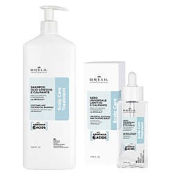 Комплект шампоан и серум за чувстителен скалп Brelil Scalp Care Calming 1000/100ml Комплект шампоан и серум за чувстителен скалп Brelil Scalp Care Calming 1000/100ml