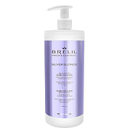Анти-жълт шампоан за руса коса Brelil Silver Blonde Sublіmeches Shampoo 1000ml Анти-жълт шампоан за руса коса Brelil Silver Blonde Sublіmeches Shampoo 1000ml