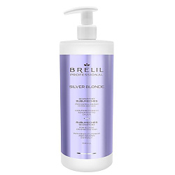 Анти-жълт шампоан за руса коса Brelil Silver Blonde Sublіmeches Shampoo 1000ml Анти-жълт шампоан за руса коса Brelil Silver Blonde Sublіmeches Shampoo 1000ml