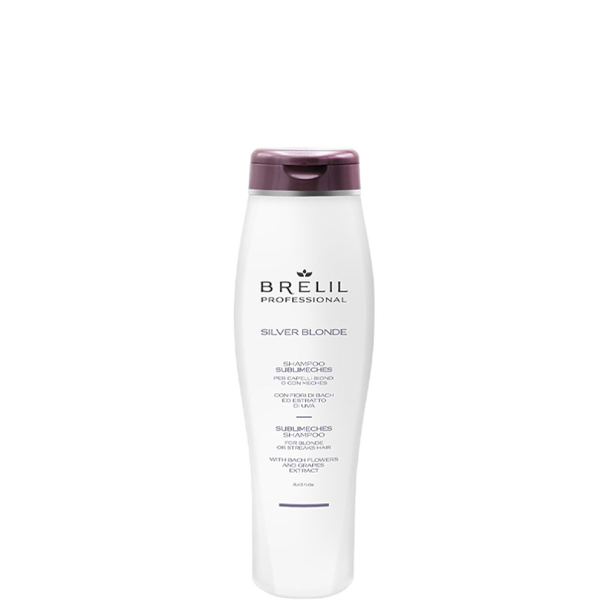 Анти-жълт шампоан за руса коса Brelil Silver Blonde Sublіmeches Shampoo 250ml Анти-жълт шампоан за руса коса Brelil Silver Blonde Sublіmeches Shampoo 250ml