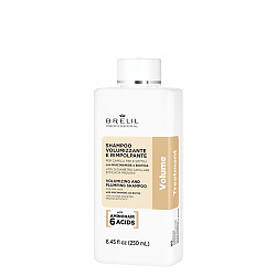 Уплътняващ шампоан за обем и плътност Brelil Volume Shampoo 250ml
