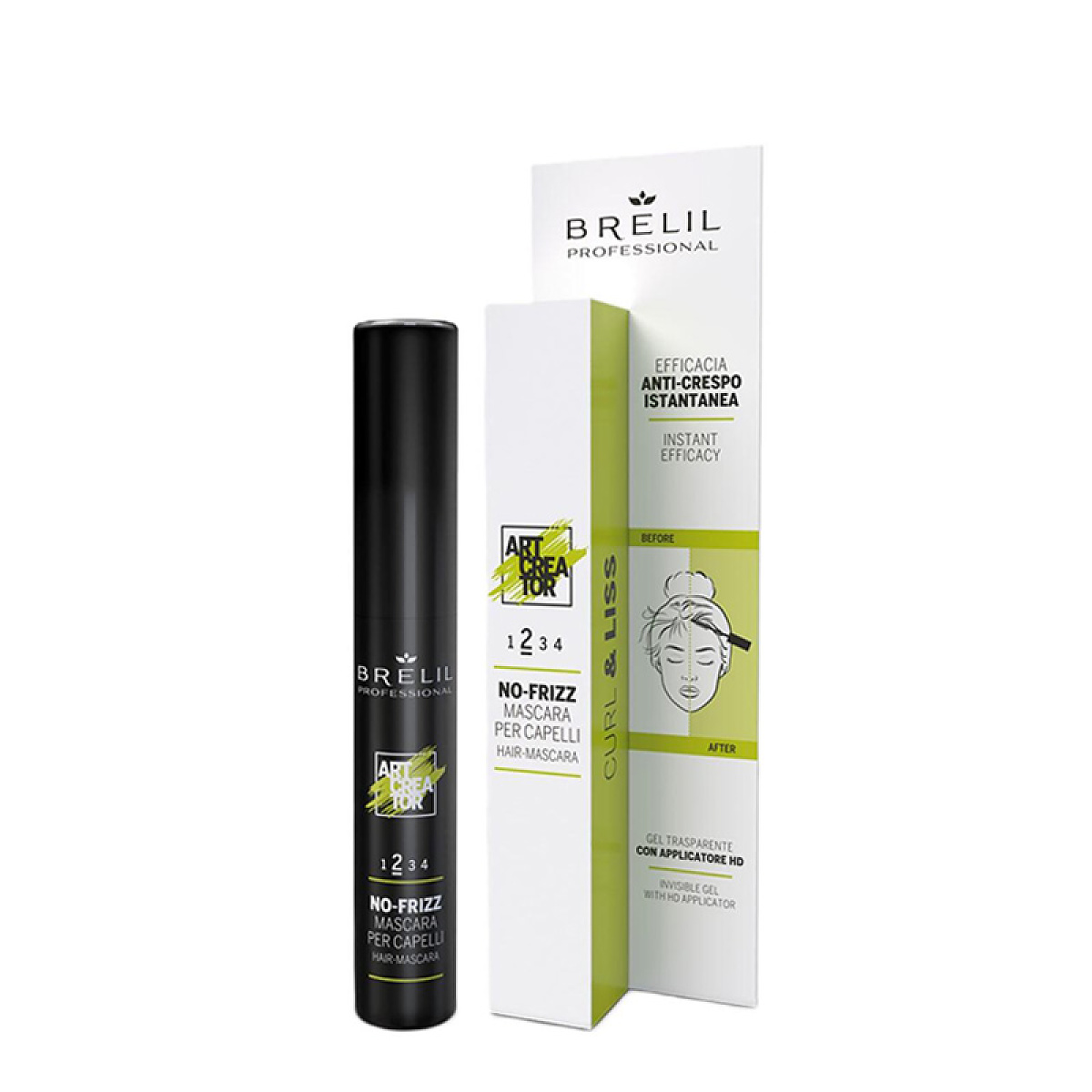 Спирала за приглаждане на косата Brilil Styling No-Frizz Hair Mascara 9ml