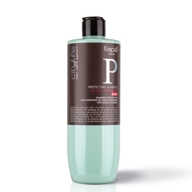 Шампоан с протеини от семена на моринга за защита на боядисана коса Faipa Citylife Protecting Shampoo 400ml