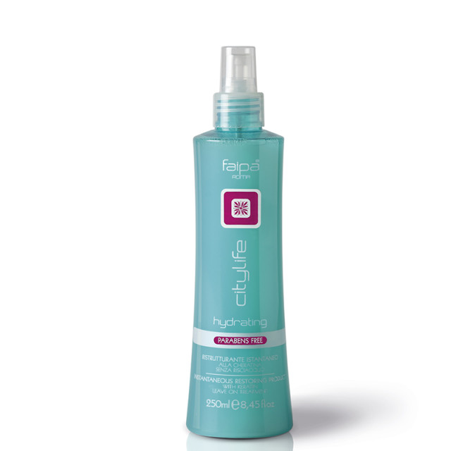 Моментално възстановяващ спрей с кератин за суха и увредена коса Faipa Citylife Instantaneous Restoring Hydrating Spray 250ml