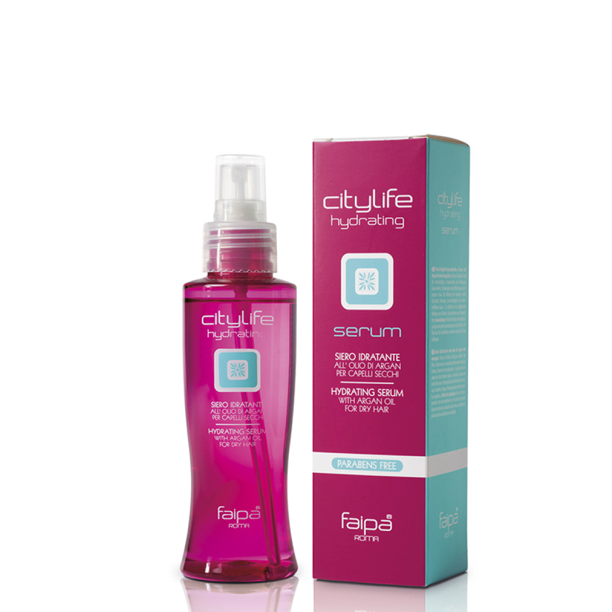 Хидратиращ серум с арган за суха и третирана коса Faipa Citylife Hydrating Serum 100ml