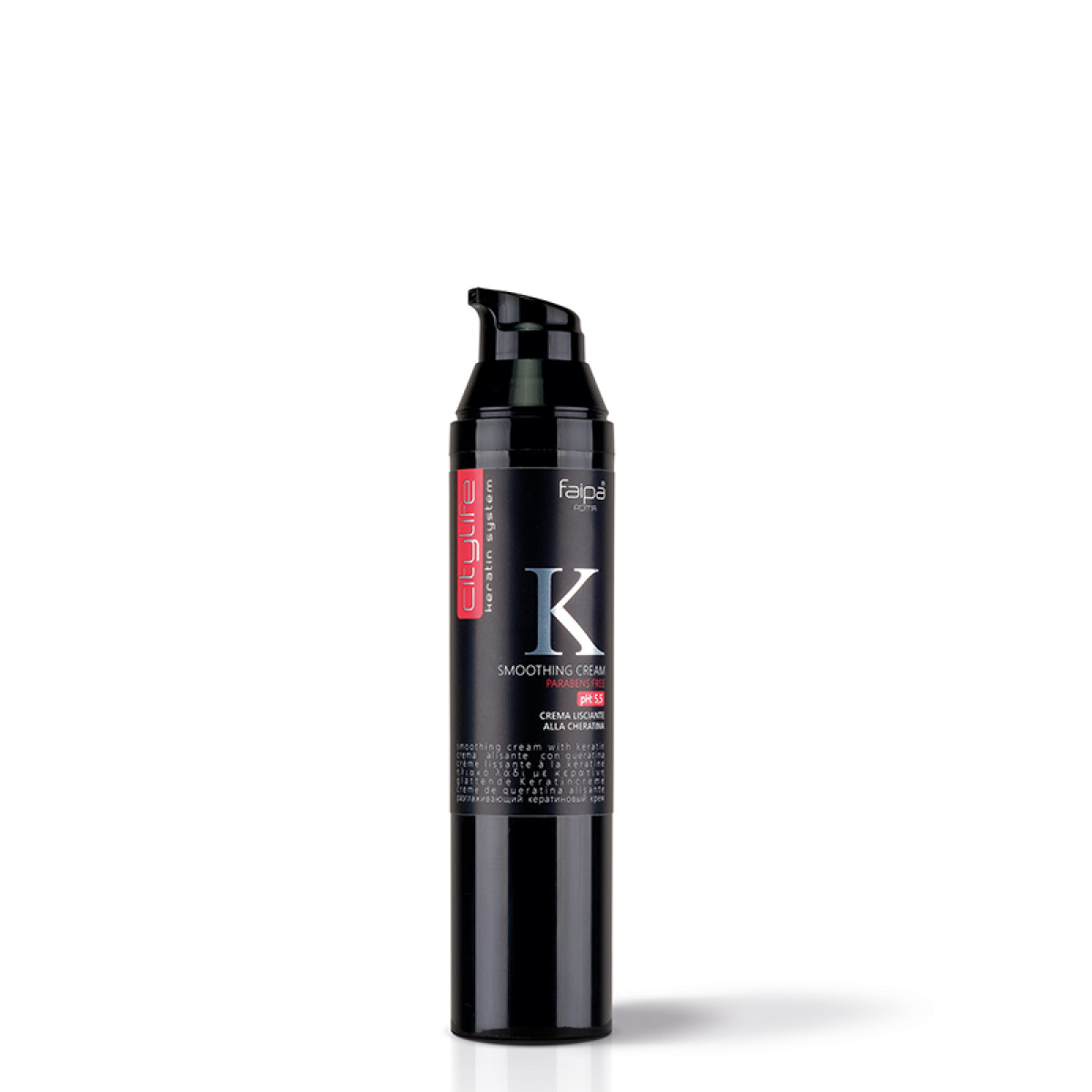 Изглаждащ крем с кератин Faipa Citylife Keratin Smoothing Cream 100ml