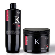 Възстановяващ комплект шампоан и маска с кератин Faipa Citylife Keratin Ristrutturante 2x500ml