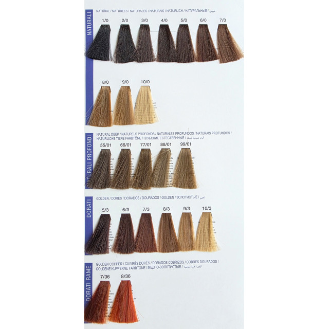 Професионална боя за коса с ниско съдържание на амоняк DCM Crema Colorante 100ml