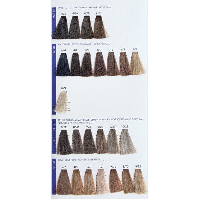 Професионална боя за коса с ниско съдържание на амоняк DCM Crema Colorante 100ml