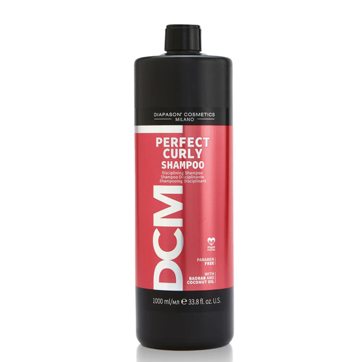Подхранващ шампоан за къдрава и заплетена коса DCM Curly Treatment Shampoo 1000ml