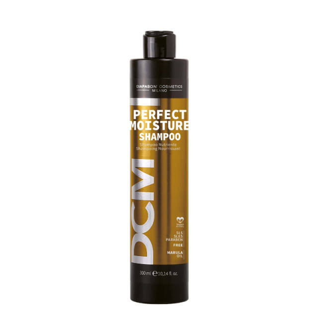 Подхранващ шампоан за суха и безжизнена коса DCM Perfect Moisture Shampoo 300ml