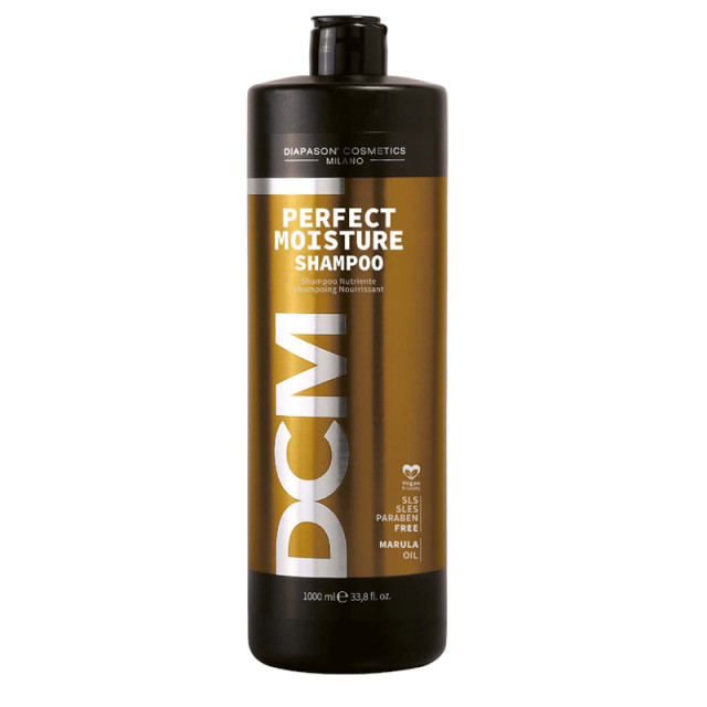 Подхранващ шампоан за суха и безжизнена коса DCM Perfect Moisture Shampoo 1000ml