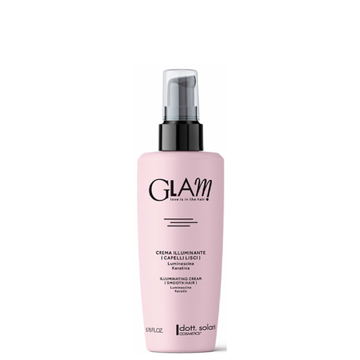 Заглаждащ термозащитен крем Dott. Solari Cosmetics Glam Illuminating Cream 200ml