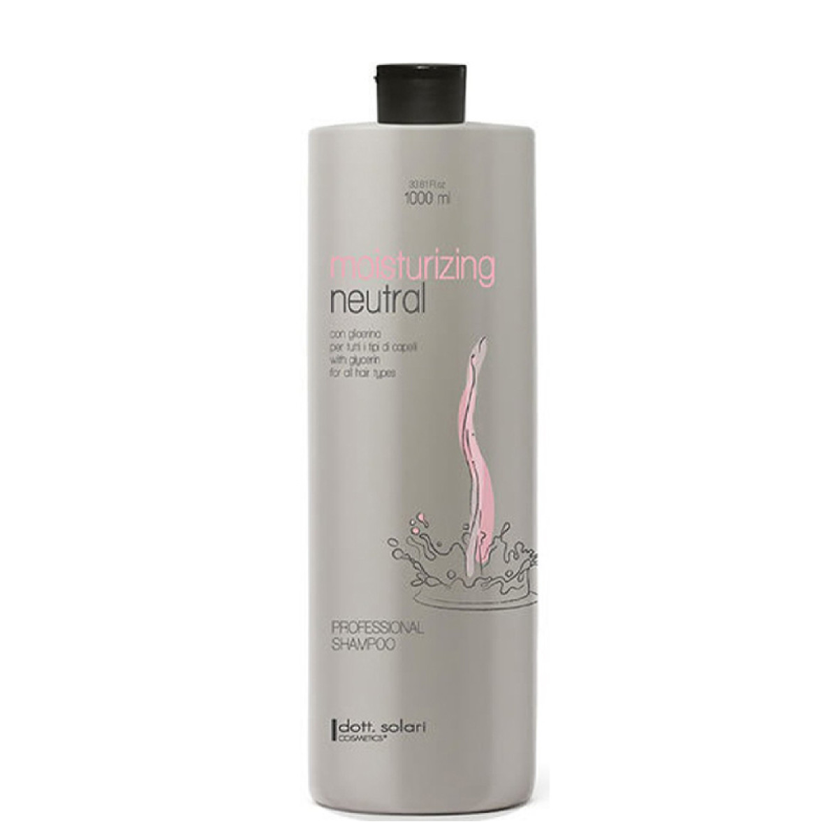 Хидратиращ шампоан с глицерин Dott. Solari Cosmetics Moisturizing Neutral Shampoo 1000ml