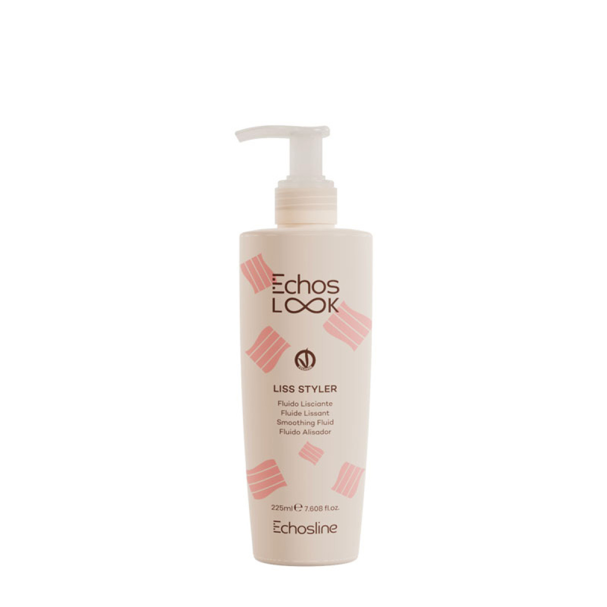 Заглаждащ флуид за суха и непокорна коса ECHOSLINE Echos Look Liss Styler Smoothing Fluid 225ml