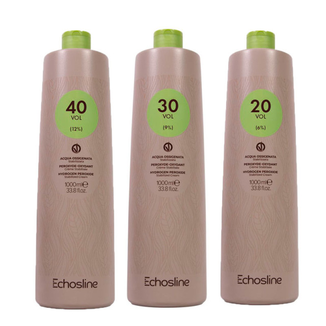 Оксидант Echosline Hydrogen Peroxide 10, 20, 30, 40vol. 1000ml