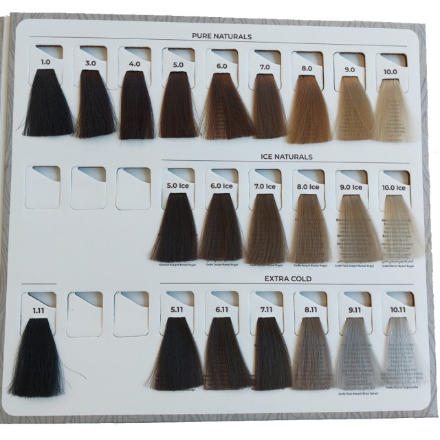 Професионална веган боя със зелен чай EchosLine Hair Colouring Cream 100ml