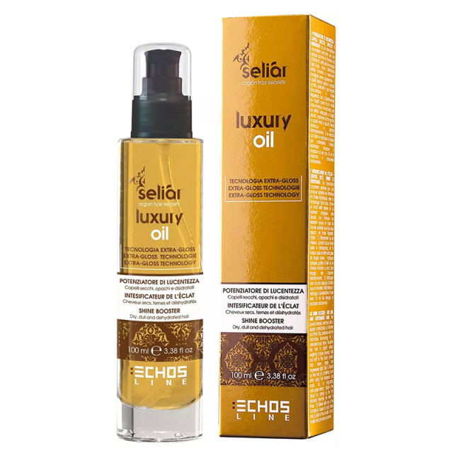 Подхранващо олио за суха и безжизнена коса ECHOSLINE Seliar Luxury Oil 100ml