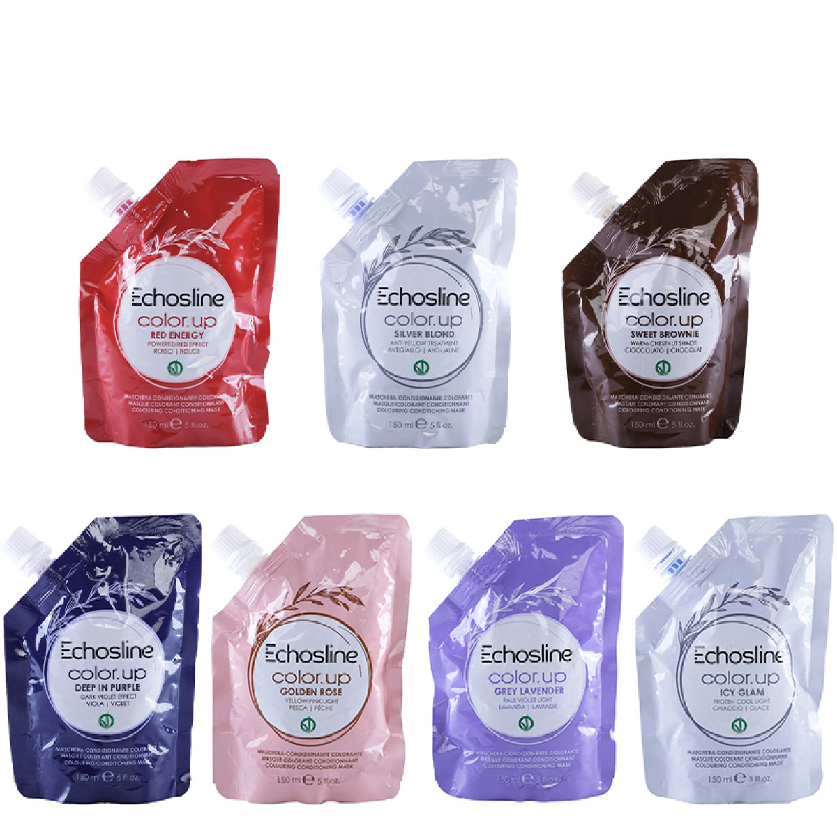 Регенериращи оцветяващи маски ECHOSLINE Color Up Mask 150ml