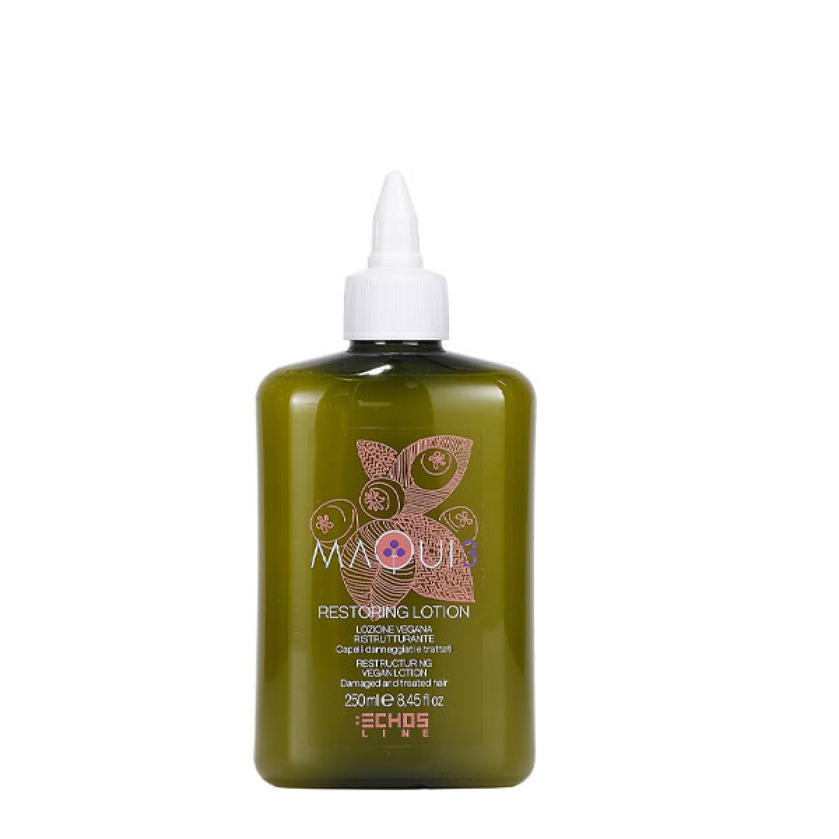 Възстановяващ веган лосион за увредена и третирана коса ECHOSLINE MAQUI 3 Restructuring Vegan Lotion 250ml