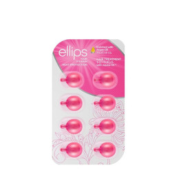Витаминна терапия с арганово масло за суха и изтощена коса Ellips Hair Treatment – 8 бр. х 1мл.