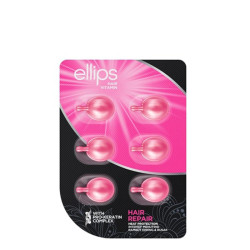 Витаминна терапия с кератин за възстановяване на увредена коса Ellips Hair Repair – 6 бр. х 1мл.