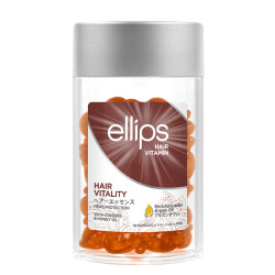 Витаминна терапия за крехка и склонна към накъсване коса Ellips Hair Vitality – 50бр. х 1мл.
