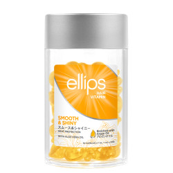 Витаминна терапия с арганово масло за гладка и блестяща коса Ellips Smooth and Shiny – 50бр. х 1мл.