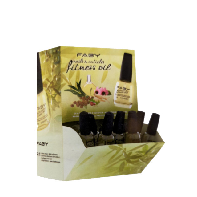 Подхранващо масло за нокти и кутикули FABY Nails and cuticle fitness oil 5ml