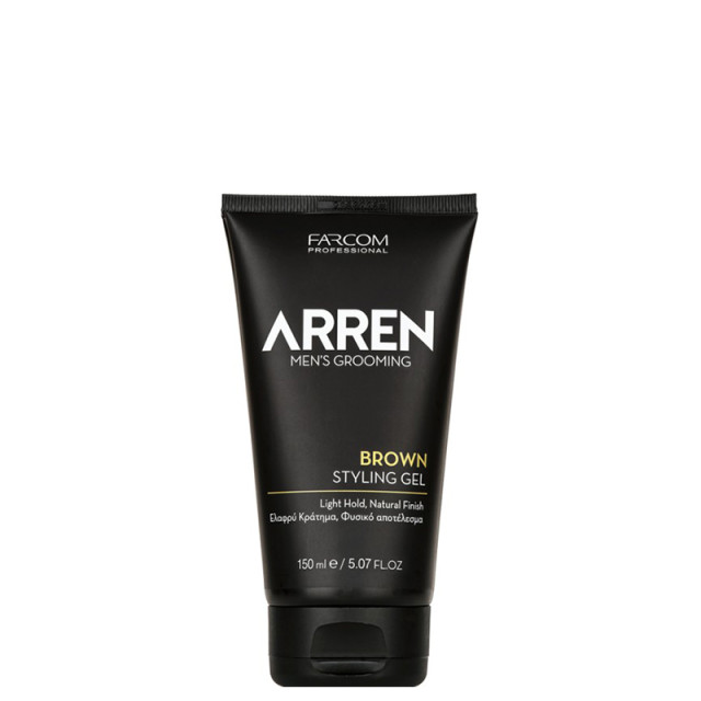 Стилизиращ гел кафяв с лека фиксация Farcom Arren Brown Styling Gel 150ml