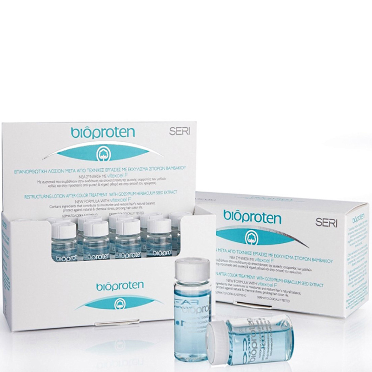 Възстановяващи ампули за след технически процедури FARCOM Bioproten Lotion 12x10ml