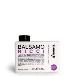 Балсам за къдрава коса с масло от оризови трици Faipa Three3 Curling Balm 300ml