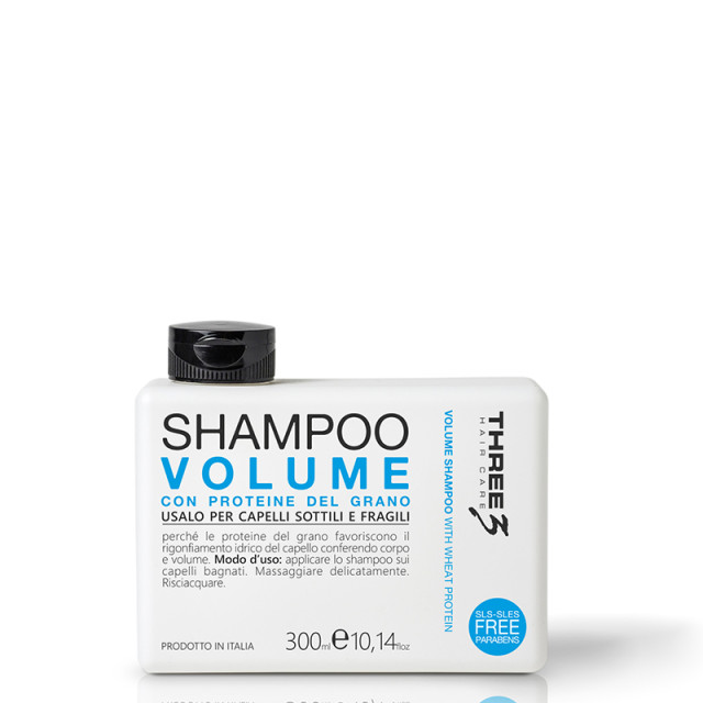 Шампоан за обем и плътност с пшеничен протеин Faipa Three3 Volume Shampoo 300ml