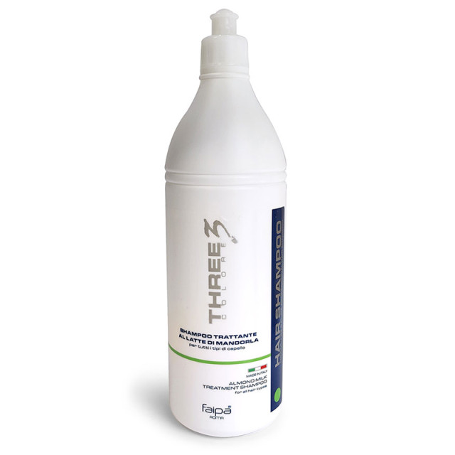 Шампоан за всеки тип коса с бадемово мляко Faipa Three3 Almond Milk Treatment Shampoo 1000ml