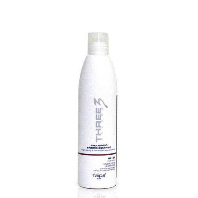 Енергизиращ шампоан против косопад с женшен и витамин B5 Faipa Three3 Energizing Shampoo 250ml