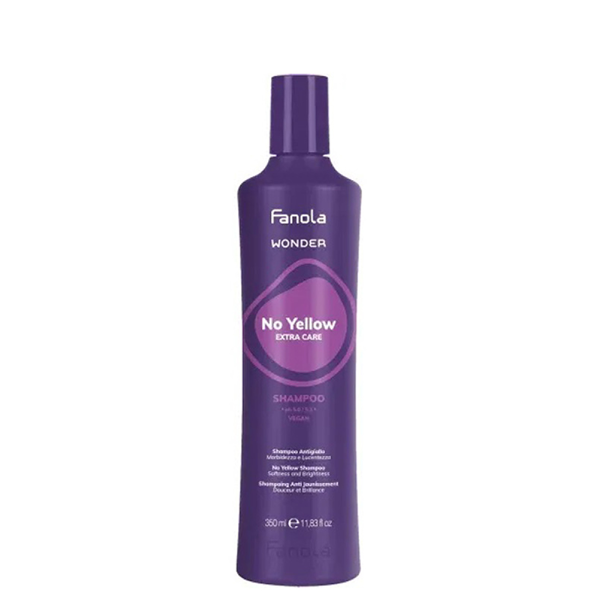 Матиращ шампоан срещу жълти оттенъци Fanola No Yellow Shampoo 350ml Матиращ шампоан срещу жълти оттенъци Fanola No Yellow Shampoo 350ml