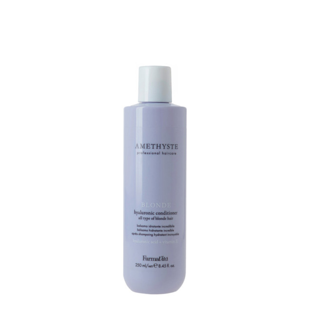 Хидратиращ балсам с хиалуронова киселина за руса коса Farmavita Amethyste Blonde Illuminating Conditioner 250ml