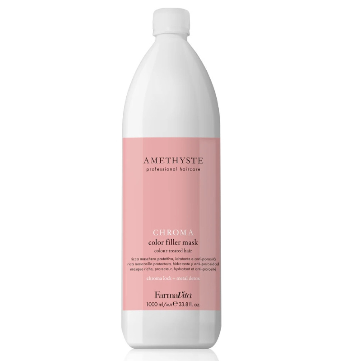 Уплътняваща маска за боядисана коса Farmavita Amethyste Chroma Filler Mask 1000ml