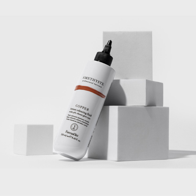 Оцветяващ флуид в меден цвят Farmavita Amethyste Instant Color Fluid Copper 250ml