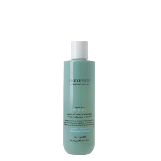 Шампоан против пърхот, подходящ за чувствителен скалп Farmavita Amethyste Advance Purify Dandruff Control Shampoo 250ml