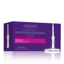 Възстановяващи ампули за боядисана коса FarmaVita Amethyste Re-Vital Restoring Lotion 10x10ml