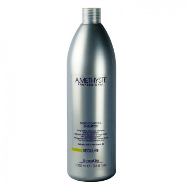 Себобалансиращ шампоан за мазен скалп Farmavita Amethyste Regulate Sebo Control Shampoo 1000ml