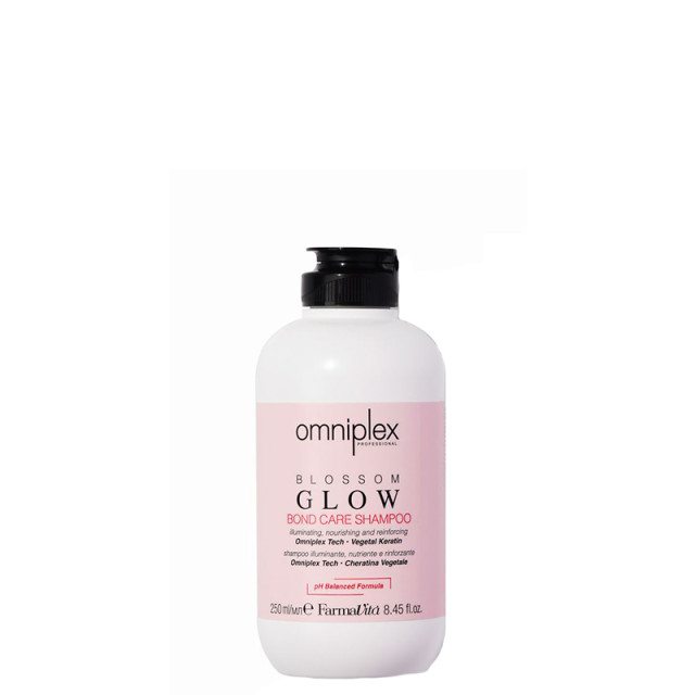 Възстановяващ мицеларен шампоан с кератин Farmavita Omniplex Blossom Glow Bond Care Shampoo 250ml 