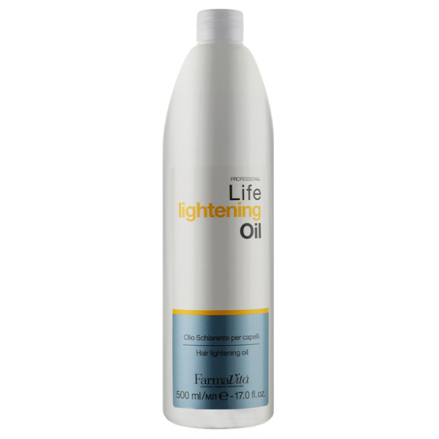 Обезцветяващо олио с растителни екстракти FarmaVita Lightening Oil 500ml