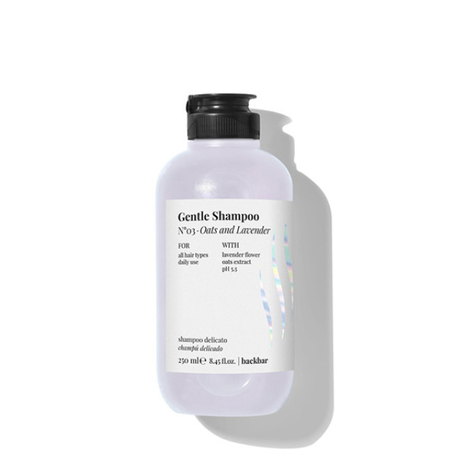 Шампоан за чувствителен скалп с овес и лавандула Farmavita Back Bar Gentle Shampoo 250ml