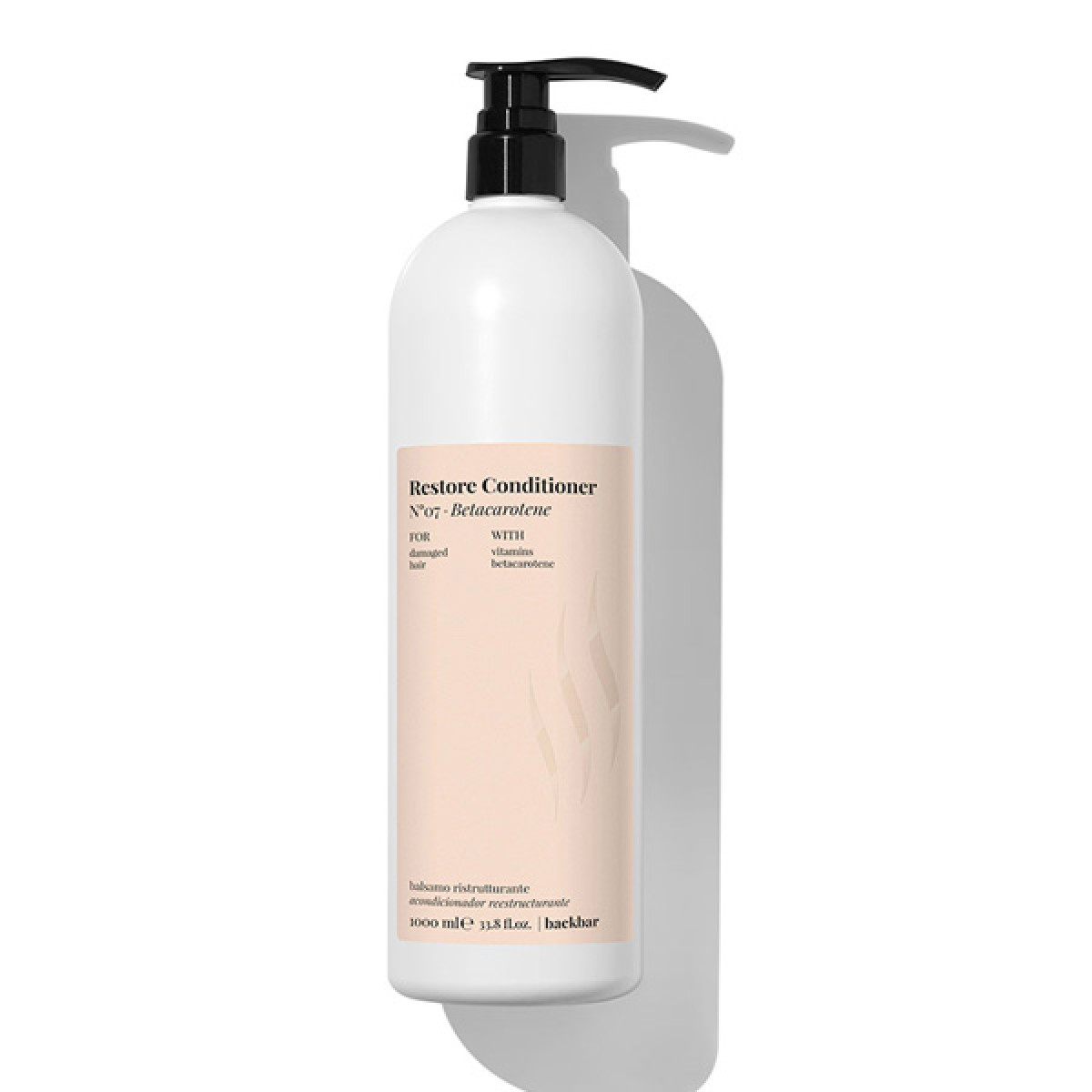 Възстановяващ балсам с бета каротин за увредена коса Farmavita Back Bar Restore Betacarotene Conditioner 1000ml
