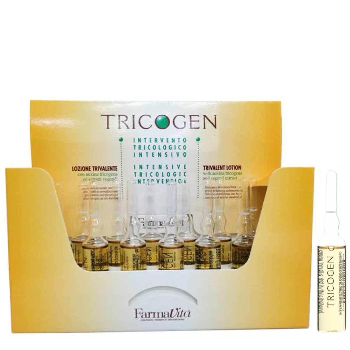 Ампула против себорея, косопад и пърхот Farmavita Tricogen 8ml - 1бр. 